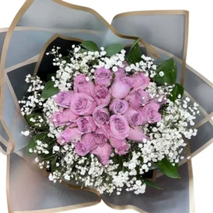 ramo de rosas rosadas con paniculata cali ref 41