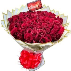 ramo buchon de 100 rosas en cali ref 52