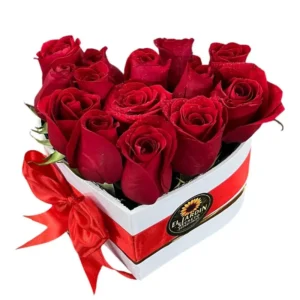 Florist Shop in Cali: Corazon de Rosas ref 120