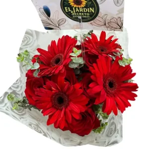 Ramo de Gerberas y Rosas ref 130
