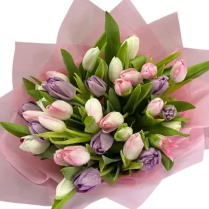 Tulip Bouquet in Cail: Gran Ramo Buchon de 35 Tulipanes ref 190