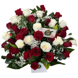Arreglo de rosas rojas para cumpleaños con envío a domicilio en Cali